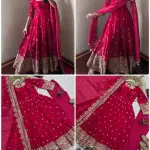 Jay Gopal Tex Women Pure Silk Kurti Pant Dupatta Set