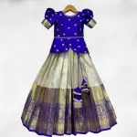 HouseOfCommon Baby Girls Lehenga Choli Ethnic Wear, Fusion Wear, Party Wear, Western Wear Embroidered Lehenga Chol