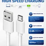 Prifakt Wall Charger Accessory Combo for Realme 3i, Realme 3 Pro, Realme C2, Vivo V15 Pro, Oppo A5s, Realme 3, Oppo F11 Pro,And Realme all smart phones.