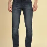 CANTABIL Men Super Skinny Mid Rise Dark Blue Jeans