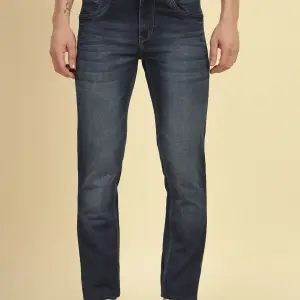 CANTABIL Men Super Skinny Mid Rise Dark Blue Jeans