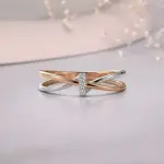 Zarkan 925 Hallmark Sterling Silver Twin Knot Gold Plated Adjustable Ring Sterling Silver Sterling Silver Plated Ring