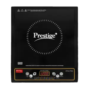 Prestige 1200 W Induction Cooktop Push Button (Black, Atlas Neo)