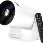 AVIER HY300 1GB/8GB, HD Android 11 Projector WiFi 6/BT 5.0 180° Rotation Auto Keystone (4500 lm / 1 Speaker / Wireless / Remote Controller) Portable Projector