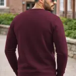 TRIPR Men Full Sleeve Solid Sweatshirt
