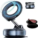 NAAPS 360° Rotating Magnetic Car Mobile Holder with Strong Suction Base Mobile Holder
