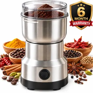 Livess Mini Mixer Grinder| 6 Months Warranty 150 W Mixer Grinder (Mini Mixer Grinder | Spice & Coffee Grinder |Dry Grinder |6 Months Warranty | 1 Jar | Steel)