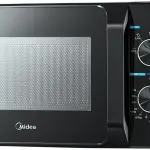 Midea 20 L 5 power levels & Defrost function Solo Microwave Oven (MMO20CXA-MMPEBK, Black)