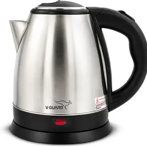 V-Guard VKS15 Stainless Steel 1350 W Electric Kettle (1.5 L, Matte, Steel)