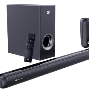 MOTOROLA AmphisoundX Vibe 330 W Bluetooth Soundbar (Black, 5.1 Channel)