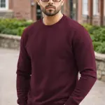 TRIPR Men Full Sleeve Solid Sweatshirt